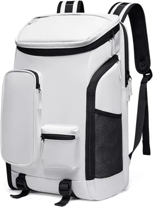 Travel Business Backpack with Shoe Compartment, 17.3 Inch Laptop Backpack,Water Resistant Business Casual Carry on Backpacks Flight Approved for Women & Men,B