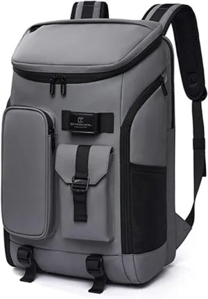 Travel Business Backpack with Shoe Compartment, 17.3 Inch Laptop Backpack,Water Resistant Business Casual Carry on Backpacks Flight Approved for Women & Men,C