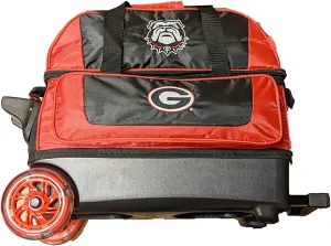 University of Georgia Two Ball Roller Bowling Bag by Strikeforce Bowling