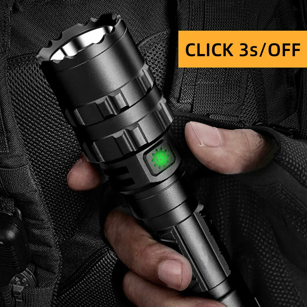 Usb Rechargeable Tactical Flashlight Db-204