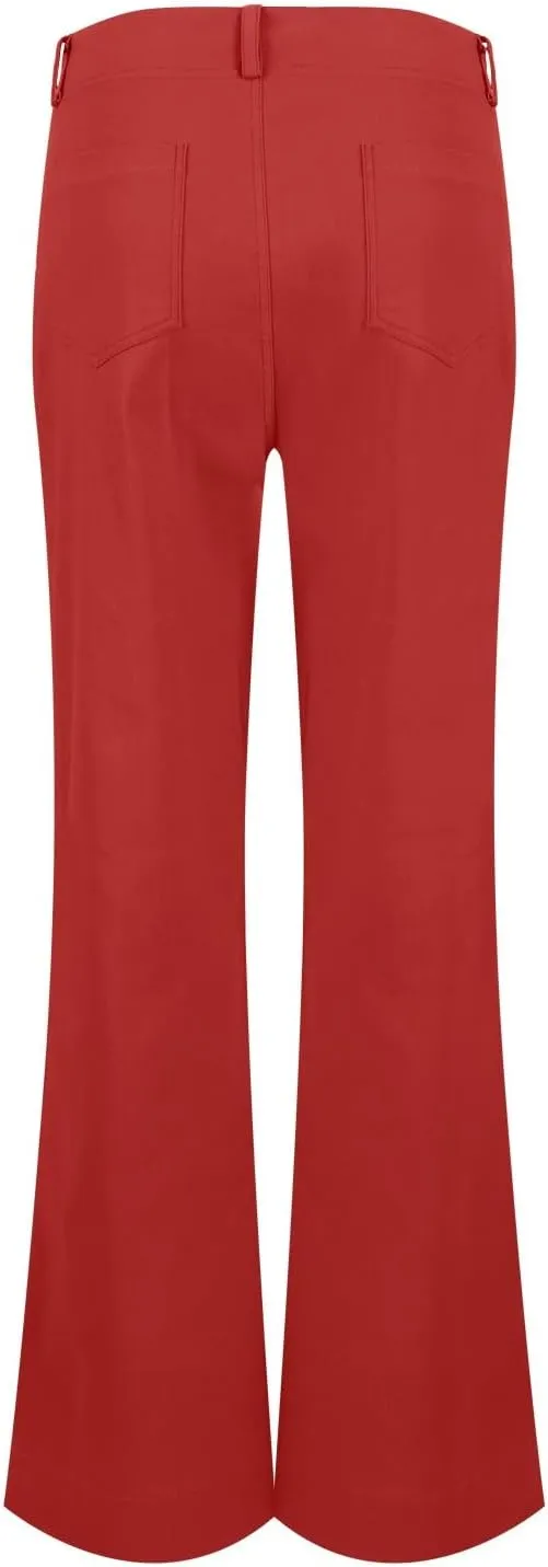 Wide Leg Pants for Women, Straight Leg High Waisted Pants Wide Baggy