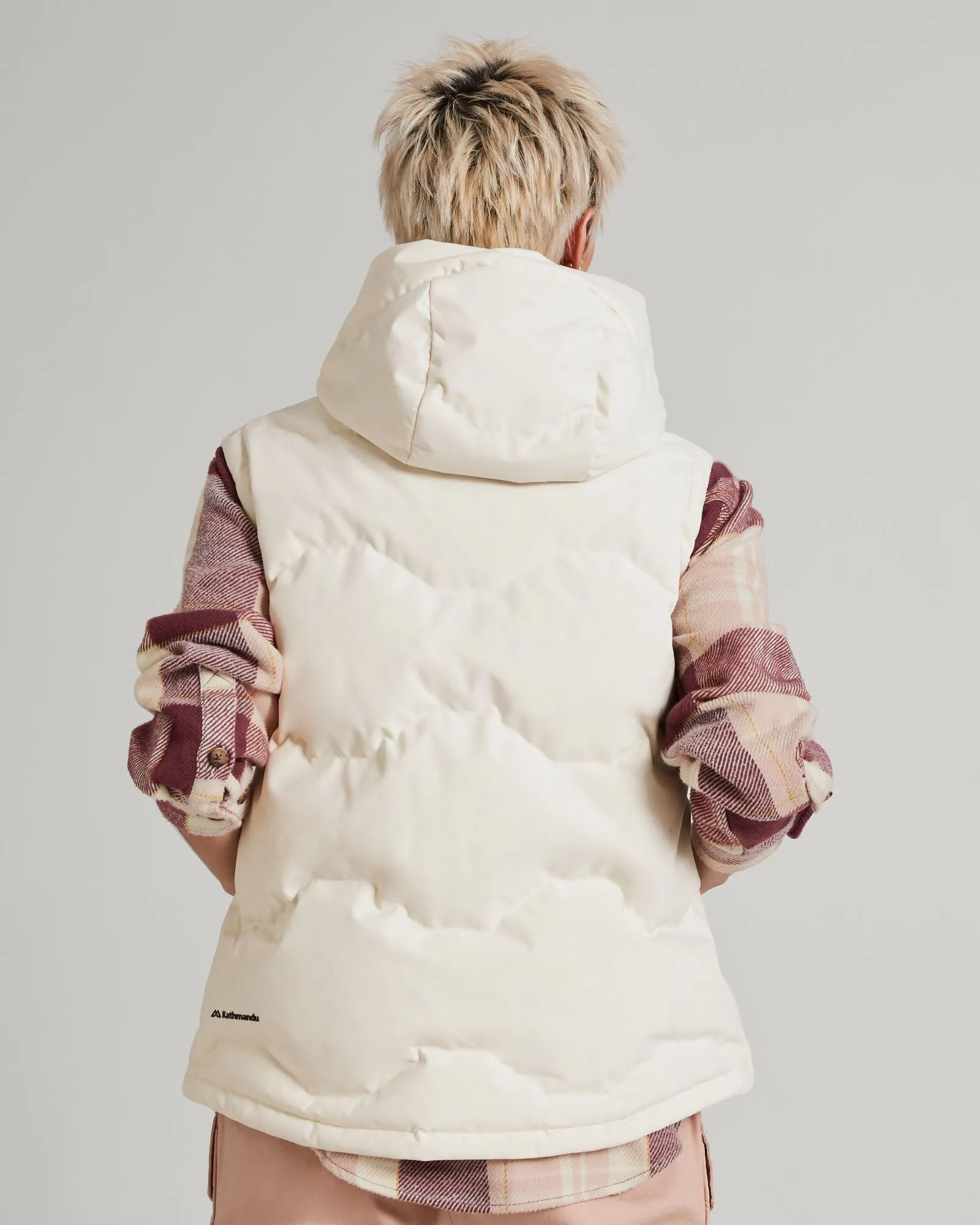 Women's Frisco X Hooded Down Vest - Natural