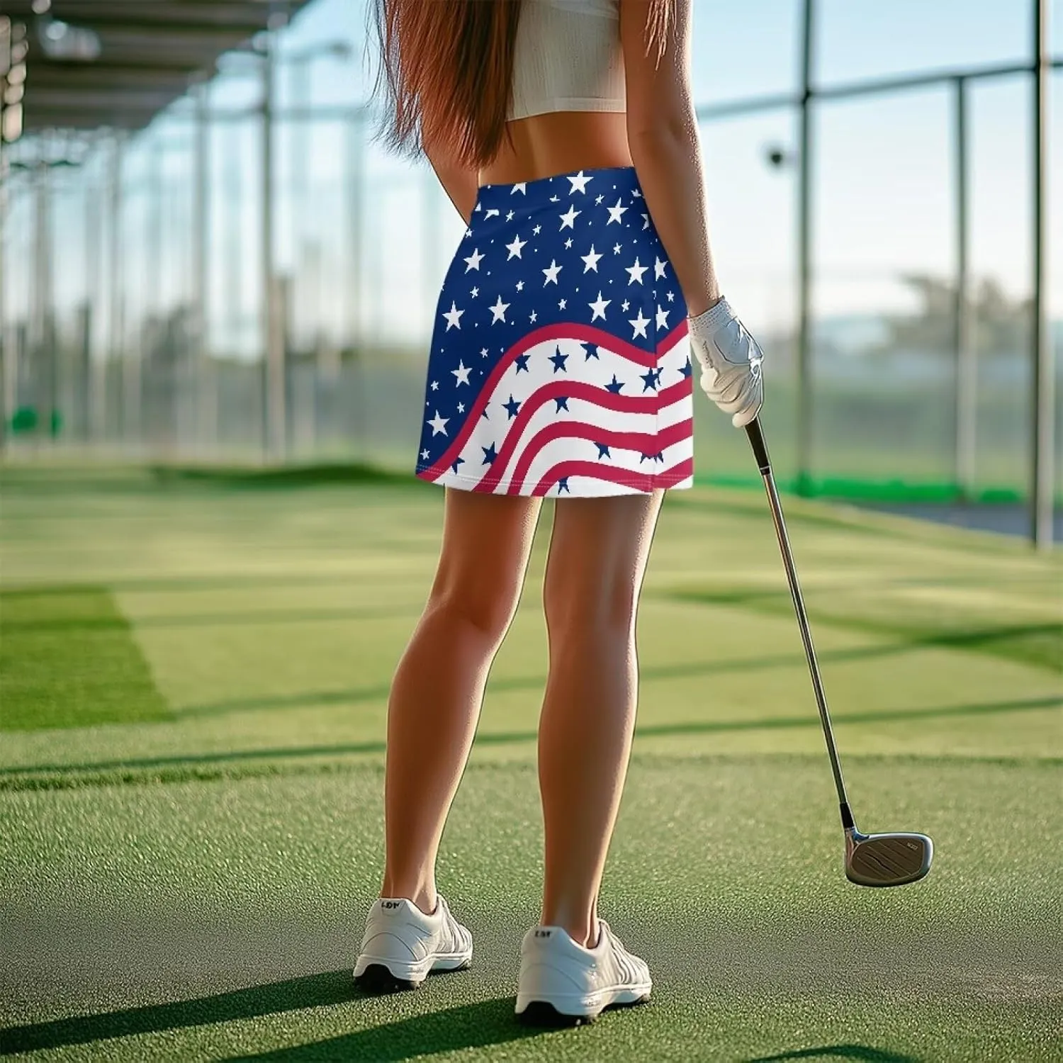 Womens High Waisted Tennis Skirt with Inner Shorts Lightweight Athletic Golf Outfits Pickleball Workout Skorts 2025